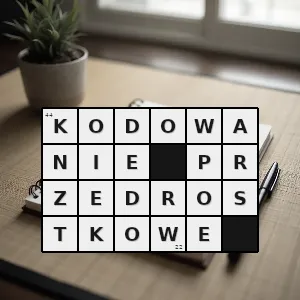 Hasło krzyżówkowe rodzaj kodowania w którym koniec każdego słowa nie jest początkiem następnego słowa - kodowanie przedrostkowe – rozwiązanie, synonimy, podpowiedzi i definicje krzyżówkowe